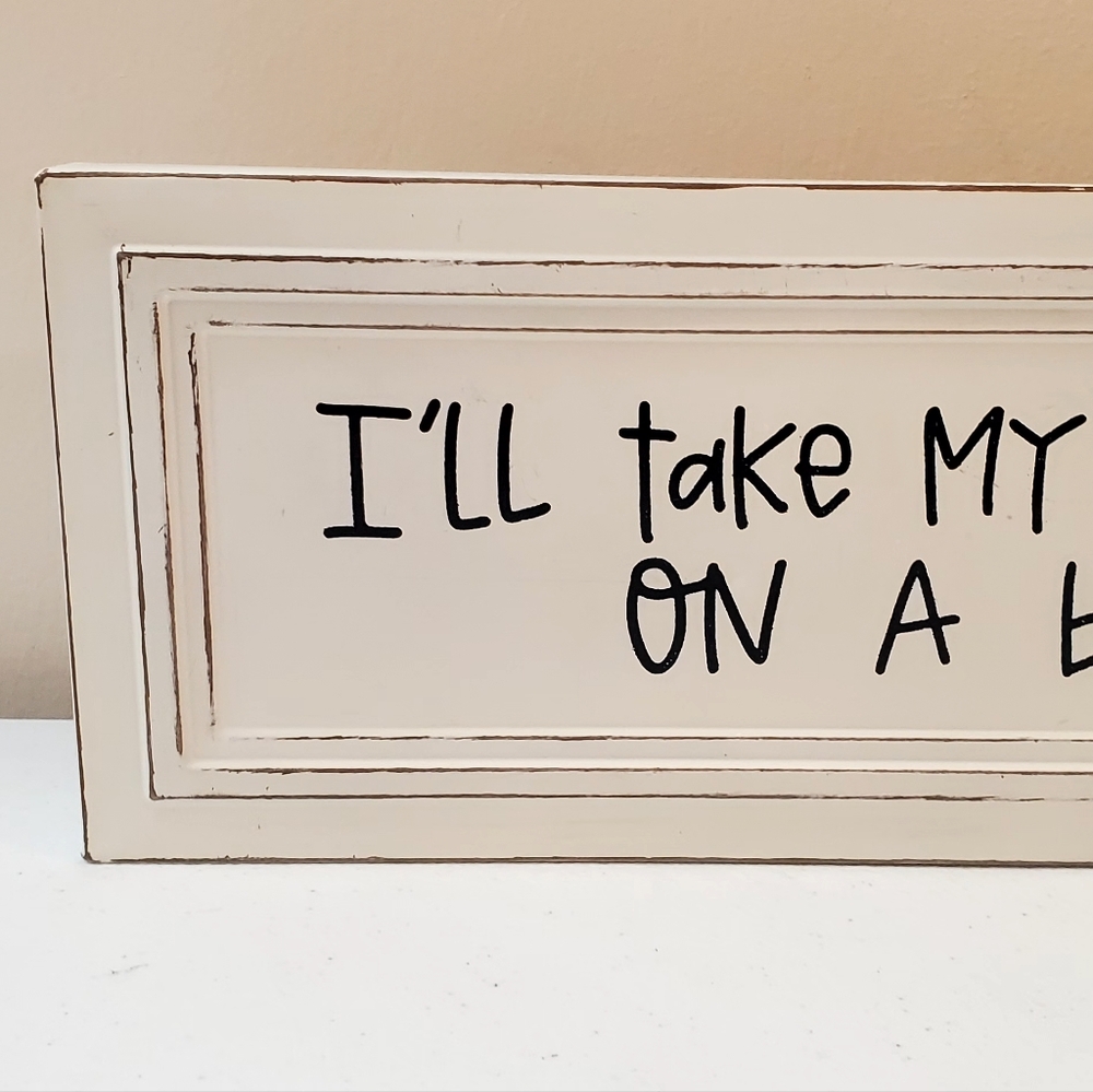 New The Spring Shop Metal Decor Sign - Picture 2 of 6